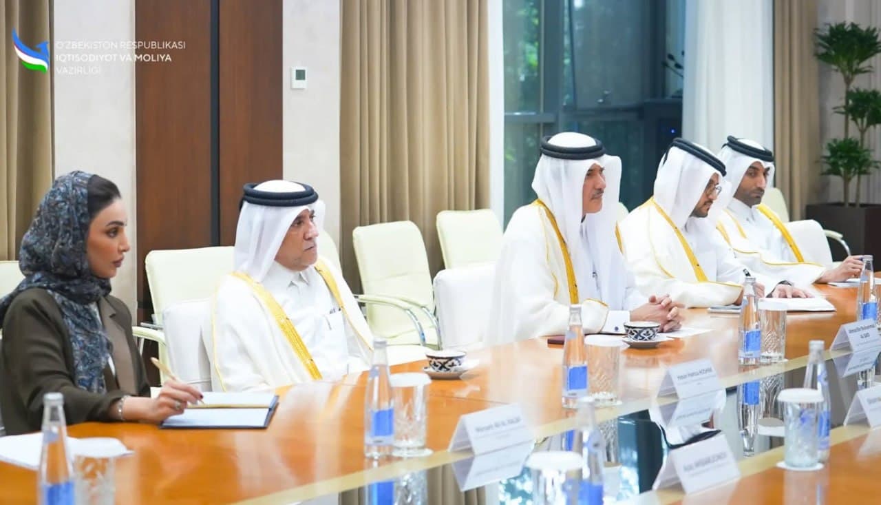 Qatar Tashqi savdo ishlari bo‘yicha davlat vaziri bilan hamkorlik yo‘nalishlari yuzasidan fikr almashildi