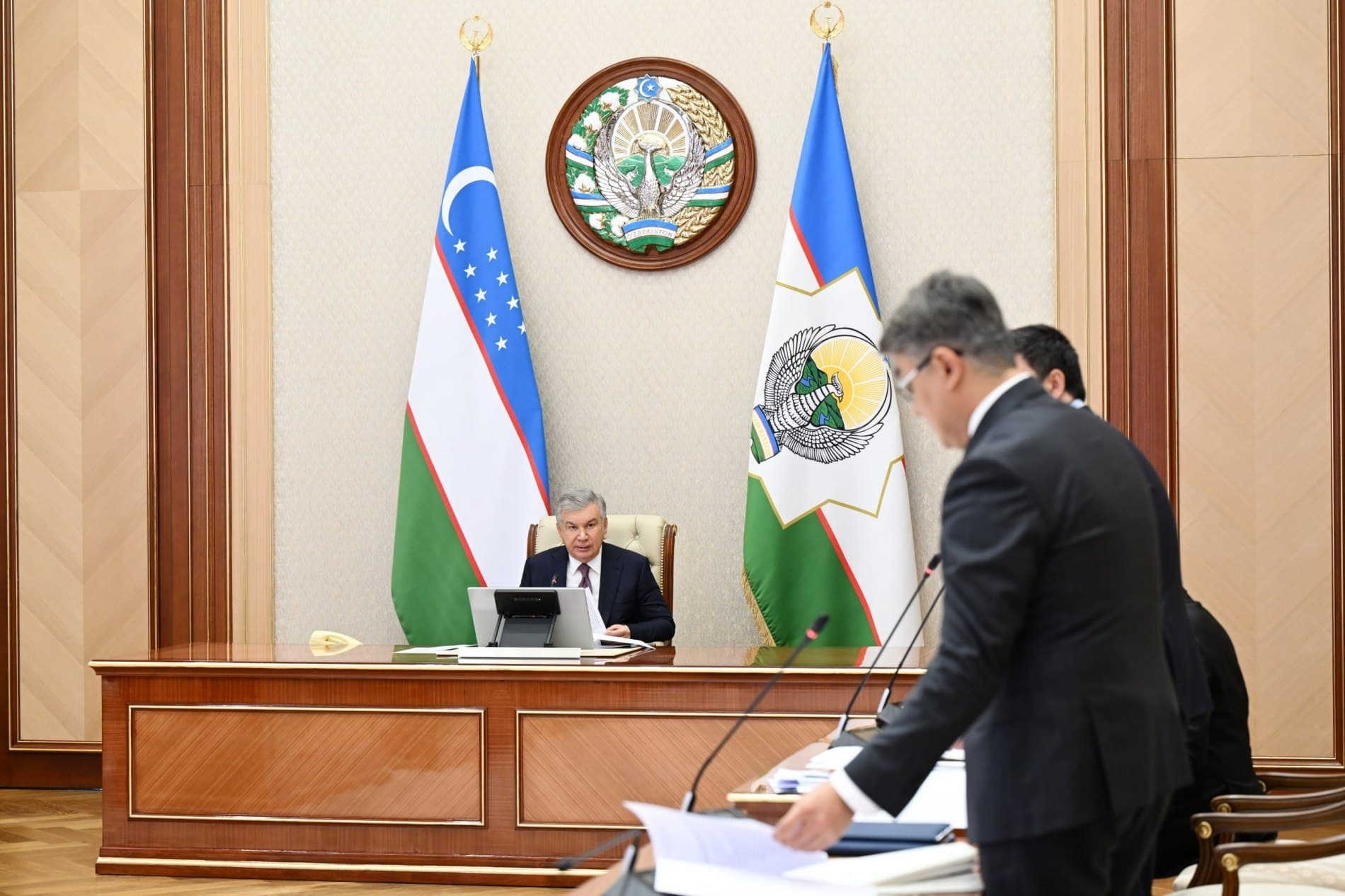 Transport sohasidagi yirik investitsiya loyihalarining borishi koʻrib chiqildi