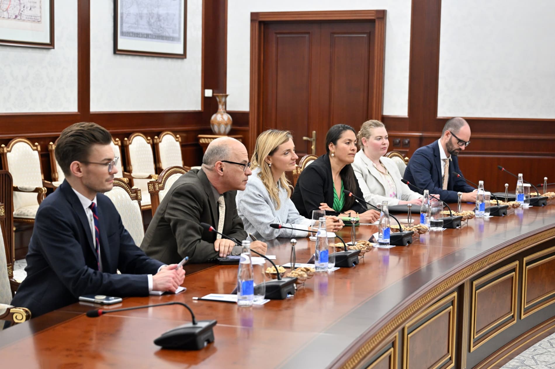 On the Meeting with the U.S. Deputy Secretary of State for Public Diplomacy