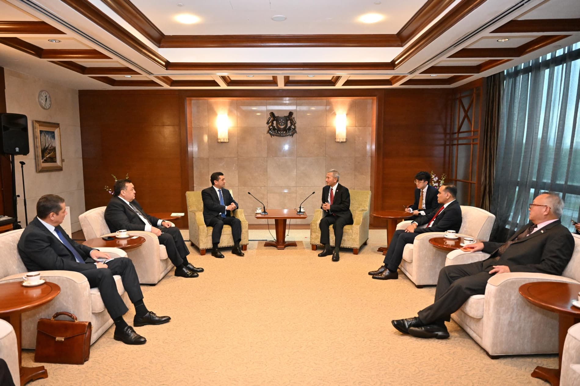 On the visit of the Foreign Minister of the Republic of Uzbekistan to the Republic of Singapore