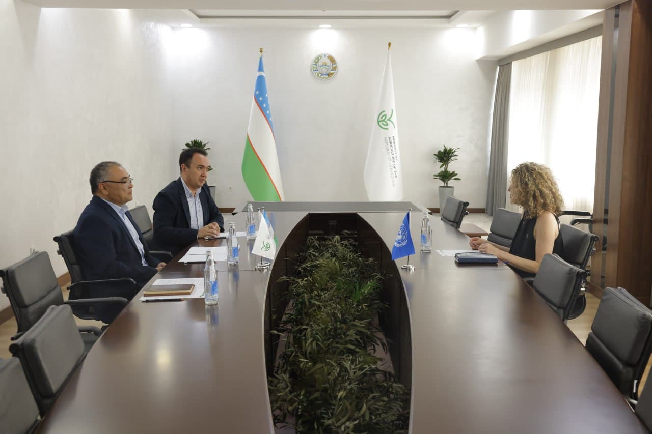 O‘zbekiston–IFAD: Agrar sohadagi hamkorlikning ustuvor yo‘nalishlari muhokama qilindi