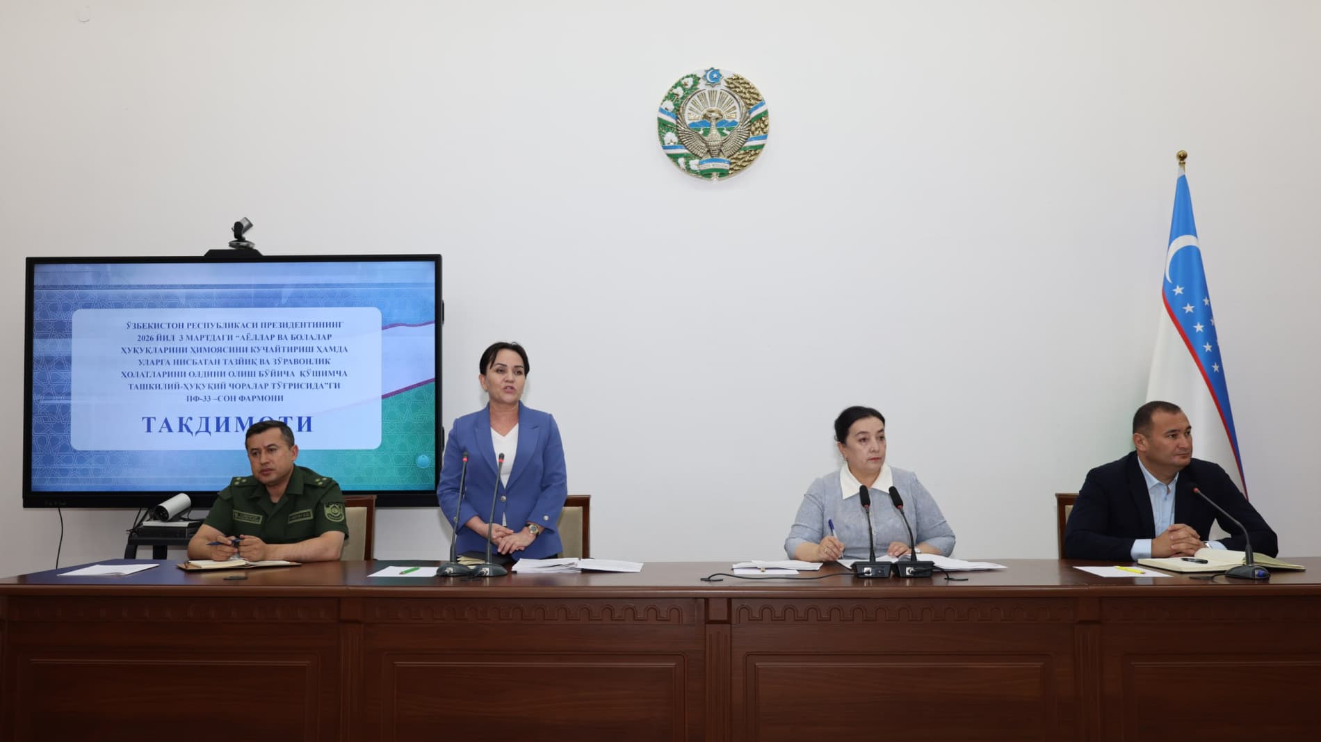 PF-33 ijrosi: qizlar ta’limi, erta turmushning oldini olish bo‘yicha ota-onalar mas’uliyati va idoralararo hamkorlik kuchaytirilmoqda