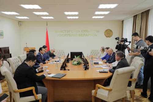 Minskda O‘zbekiston va Belarus madaniyat vazirlari uchrashdi