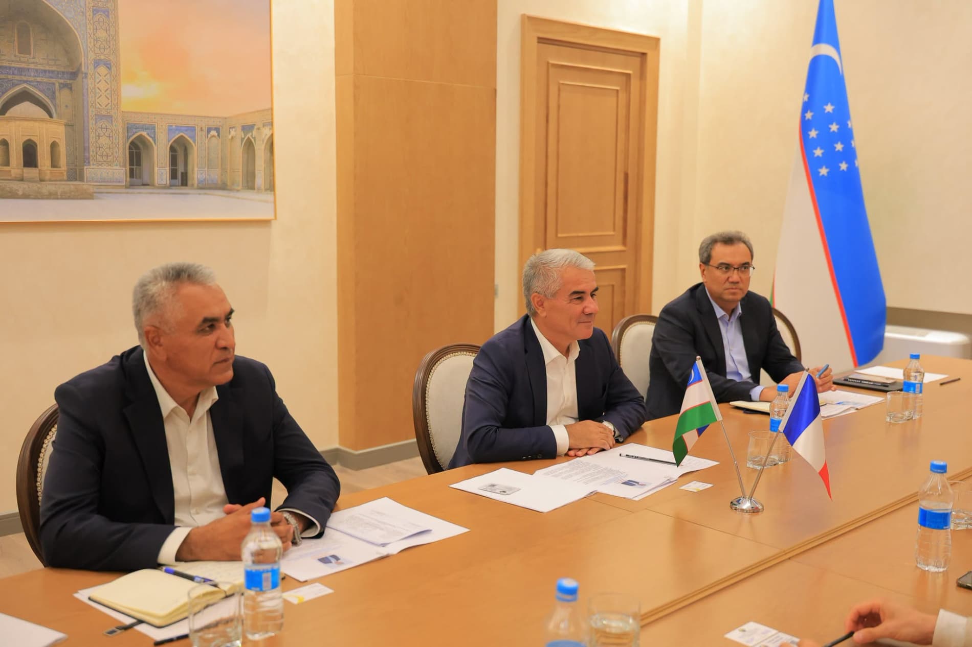 Fransiyaning “Orano” kompaniyasi direktorlar kengashi raisi bilan uchrashuv