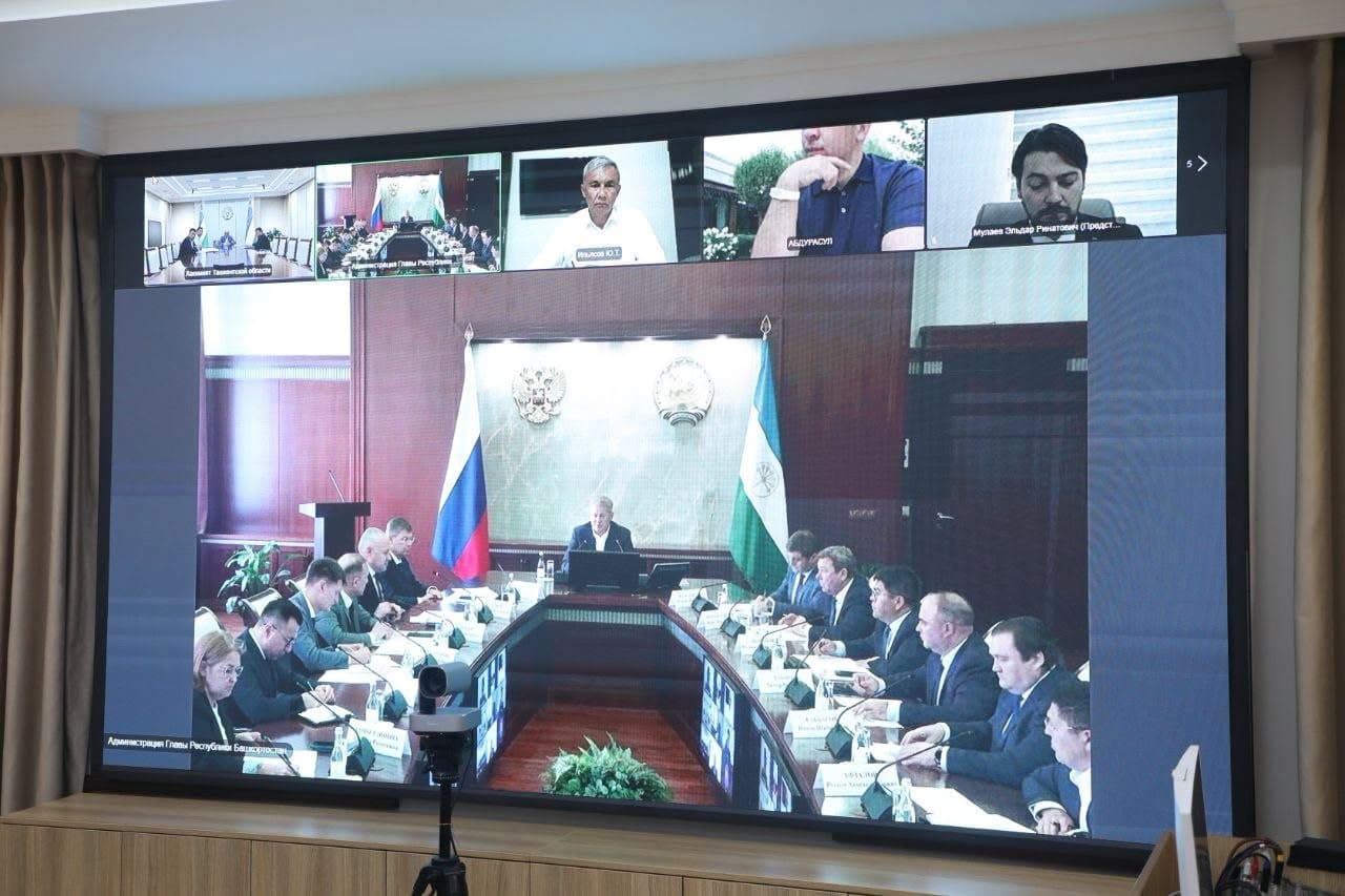 Toshkent viloyati va Boshqirdiston o‘rtasidagi hamkorlikning ustuvor yo‘nalishlari muhokama qilindi