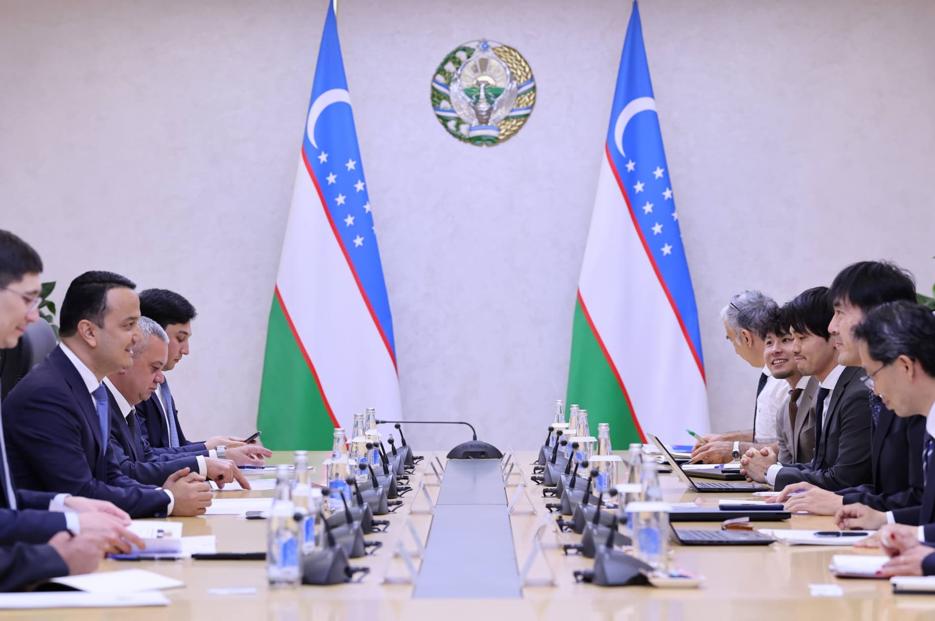 A project of technical cooperation with JICA was discussed