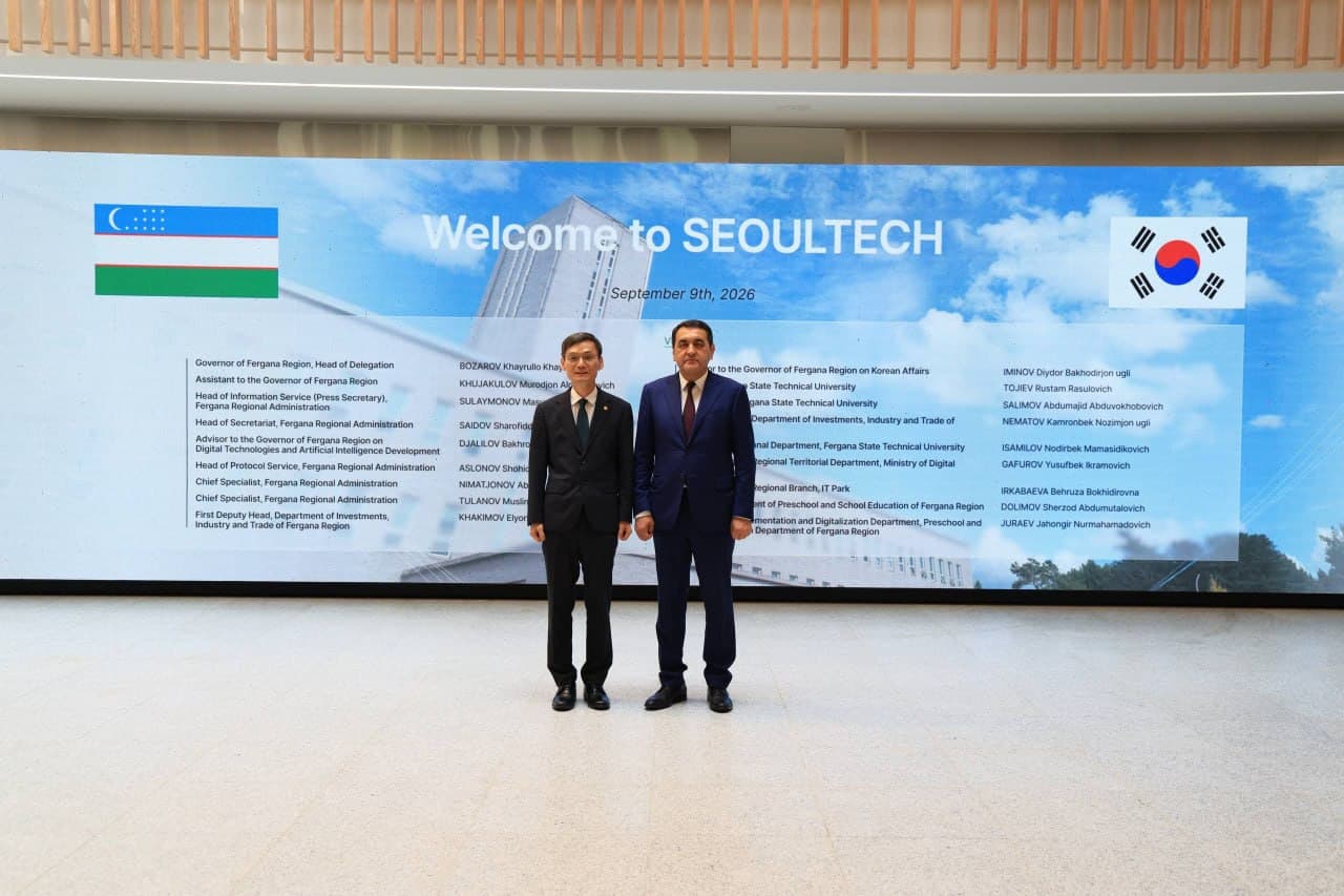 Cooperation Between Fergana Region and SeoulTech to Contribute to Regional Development
