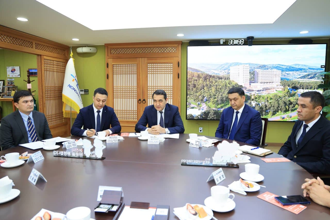 Farg‘ona va Nonsan: agrotexnologiyalardan innovatsiyalargacha yangi hamkorlik yo‘nalishlari belgilab olindi