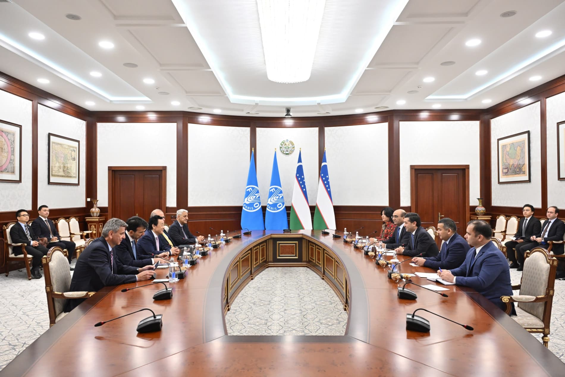 O‘zbekiston va FAO hamkorligi yanada rivojlantiriladi