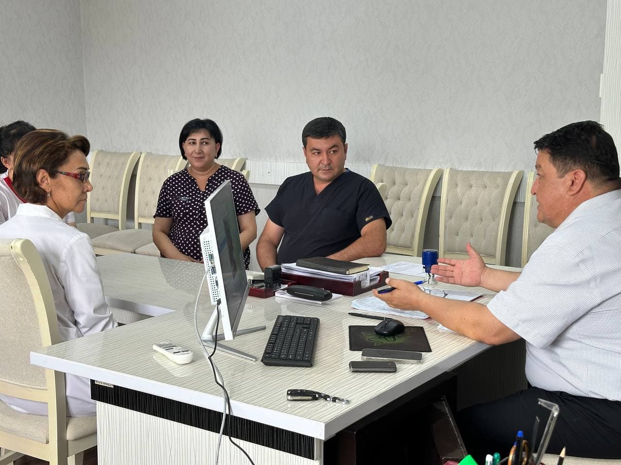 SSV: Shahrisabz shahar tibbiyot birlashmasida zamonaviy mammograf o'rnatildi