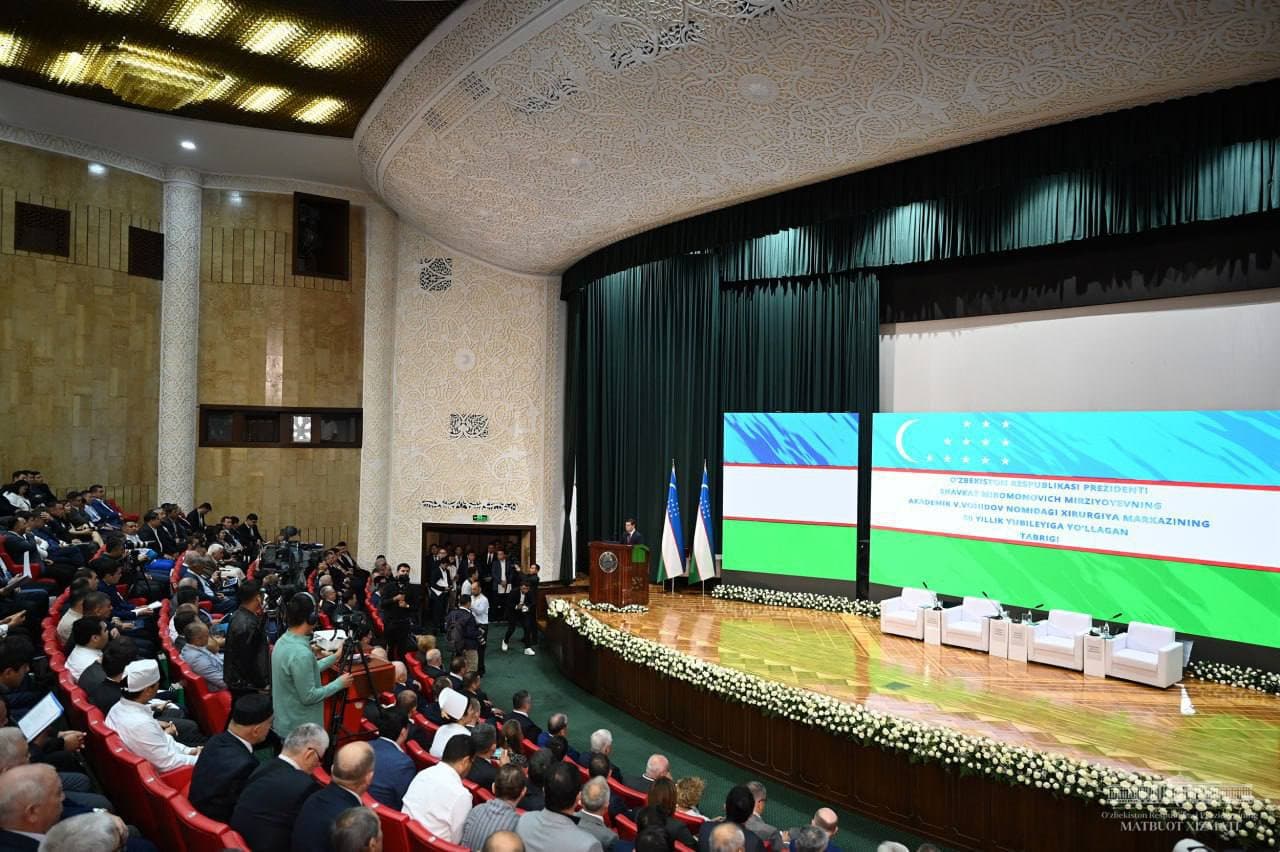 Vosit Vohidov nomidagi Respublika ixtisoslashtirilgan xirurgiya ilmiy-amaliy tibbiyot markazi o'zining 50 yilligini nishonlanmoqda