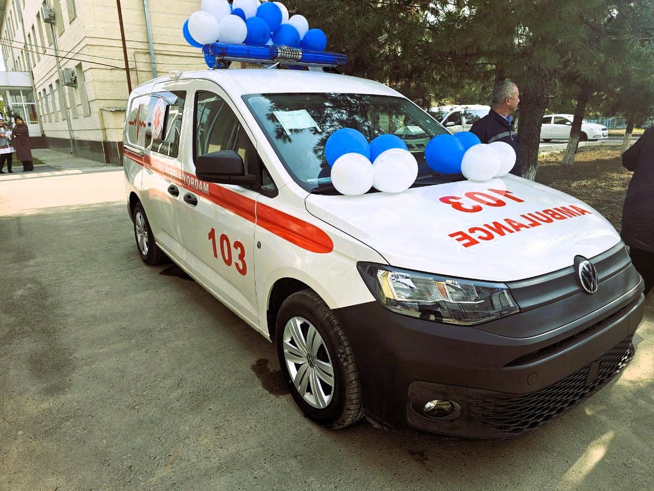Самарқандда 3 та тез тиббий ёрдам хизмати биноси фойдаланишга топширилди