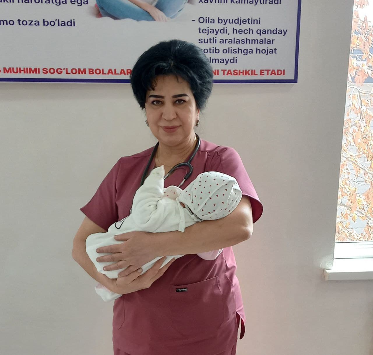 Toshkent viloyatida yana 7kg dan ziyod bo'lgan chaqaloq tug'ildi