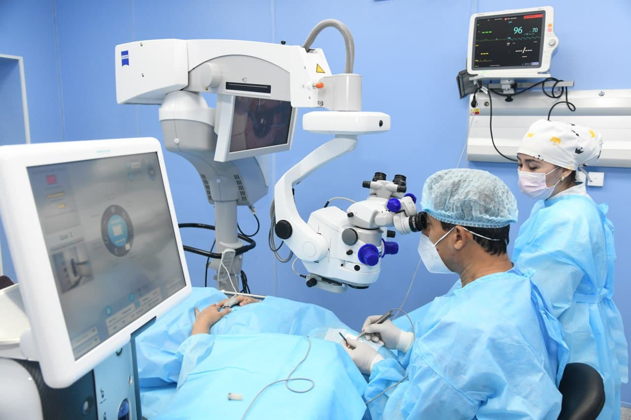 Respublika ko'z mikroxirurgiyasi markaziga yil boshidan buyon 500 nafarga yaqin chet ellik bemor murojaat qildi