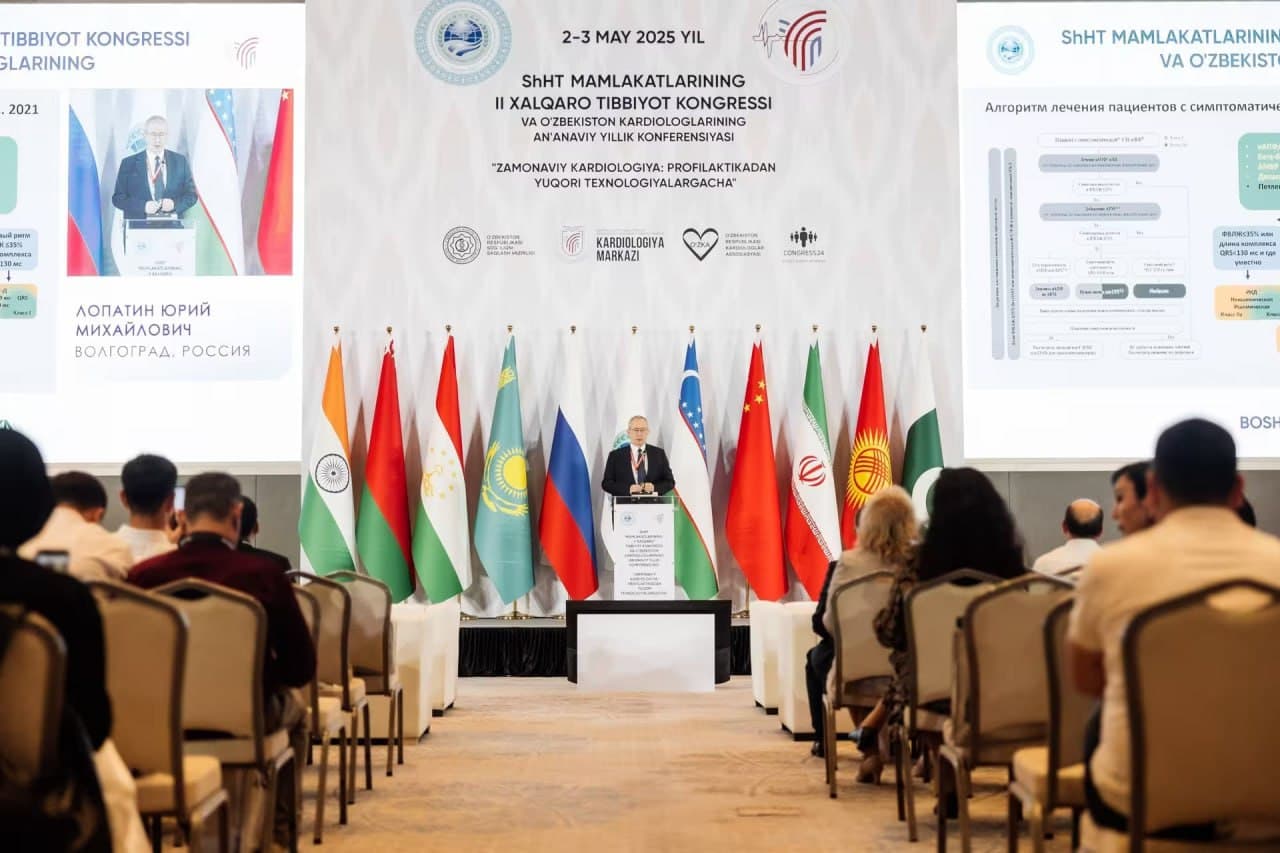 Toshkent ShHTning II tibbiyot Kongressi va O'zbekiston kardiologlari anjumaniga mezbonlik qildi