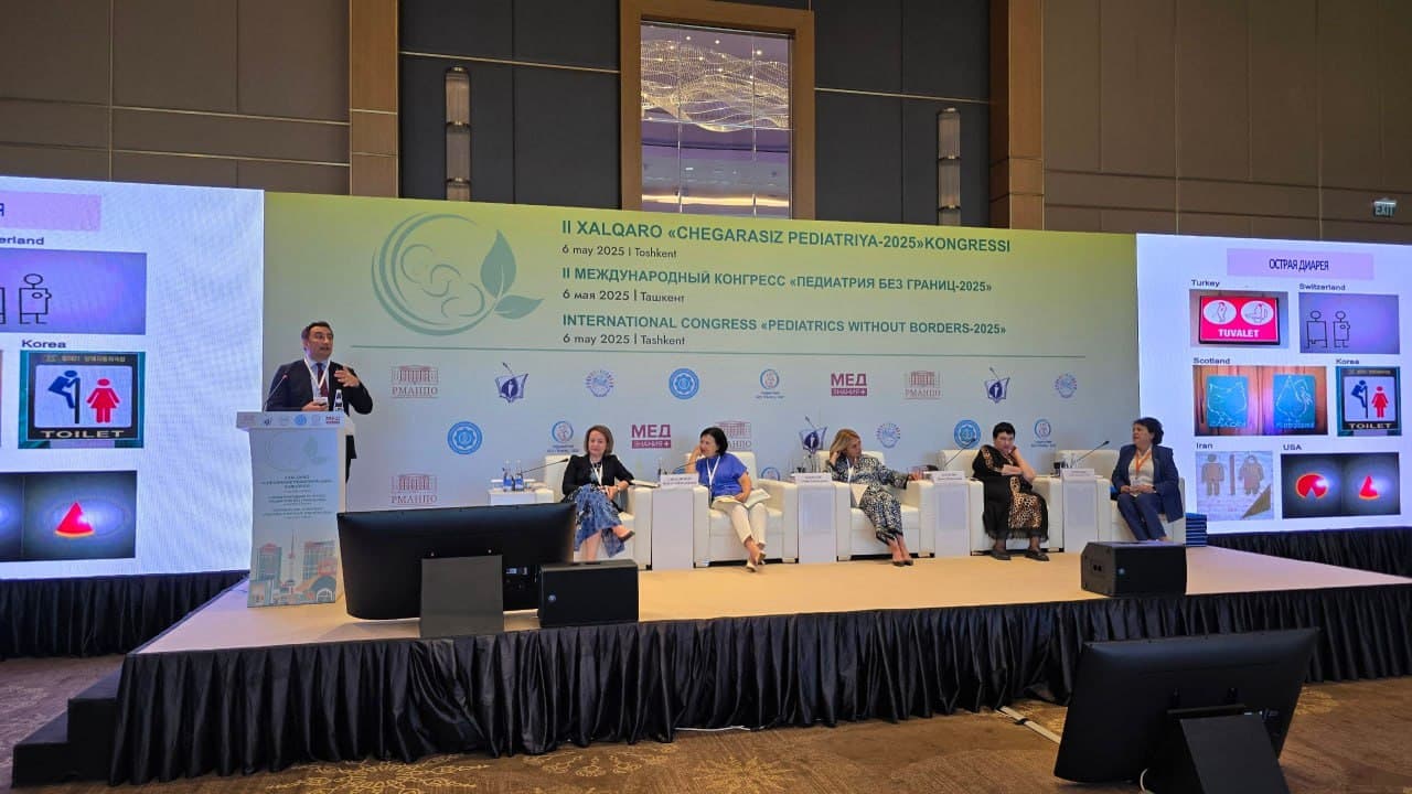 Пойтахтимизда педиатрларнинг II халқаро конгресси бўлиб ўтмоқда