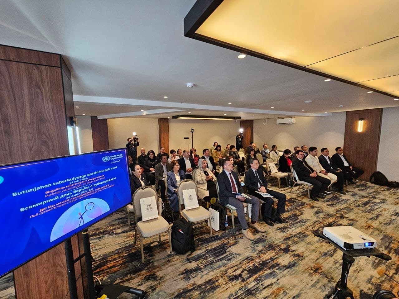 Проходит пресс-конференция, посвященная Всемирному дню борьбы с туберкулезом