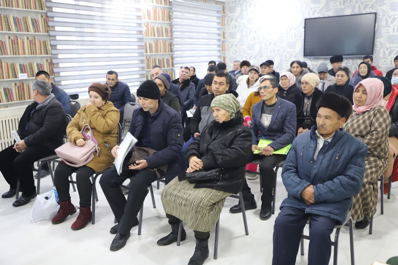 В Алтыарыкском районе под руководством начальника УВД Ферганской области состоялся выездной прием для граждан