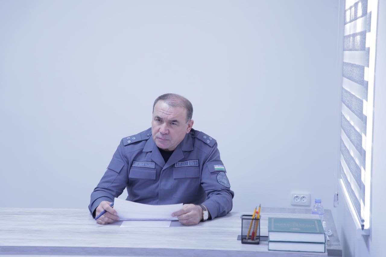 Самарқанд вилояти ИИБ бошлиғининг фуқаролар қабули бўлиб ўтди