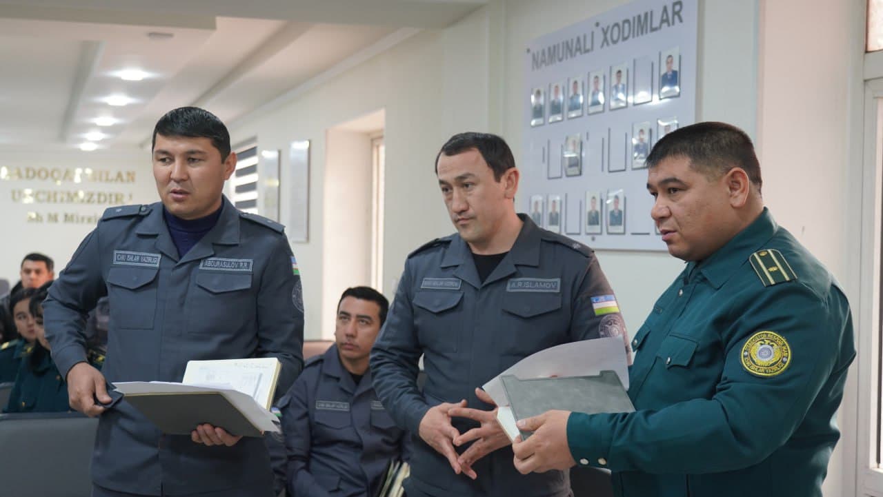 Shahrixon tumanida Andijon viloyati 3-sektorining sayyor qabuli oʻtkazildi