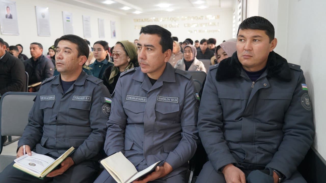 Shahrixon tumanida Andijon viloyati 3-sektorining sayyor qabuli oʻtkazildi