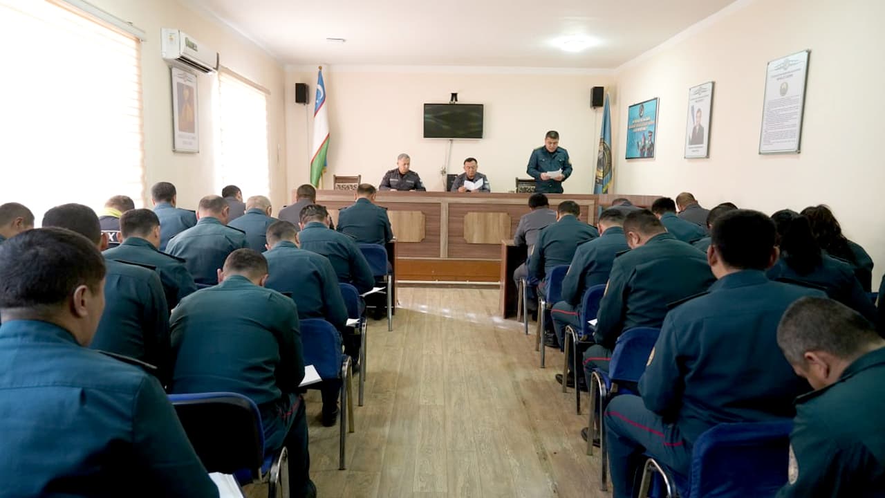 Подведены итоги работы по борьбе с преступностью и правонарушениями в Джаркурганском районе