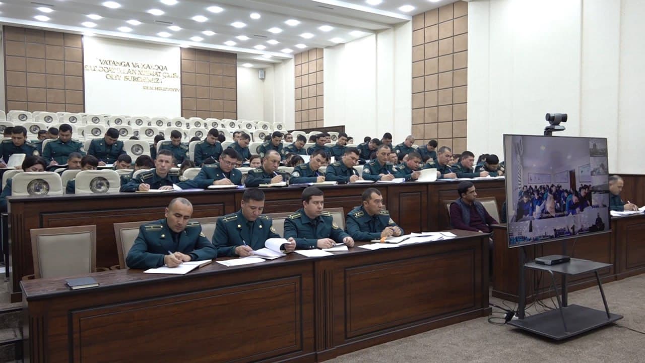 Namangan viloyati IIB JXX HPB xodimlarining 2023-yil 12 oyi davomida amalga oshirgan ishlari sarhisob qilindi