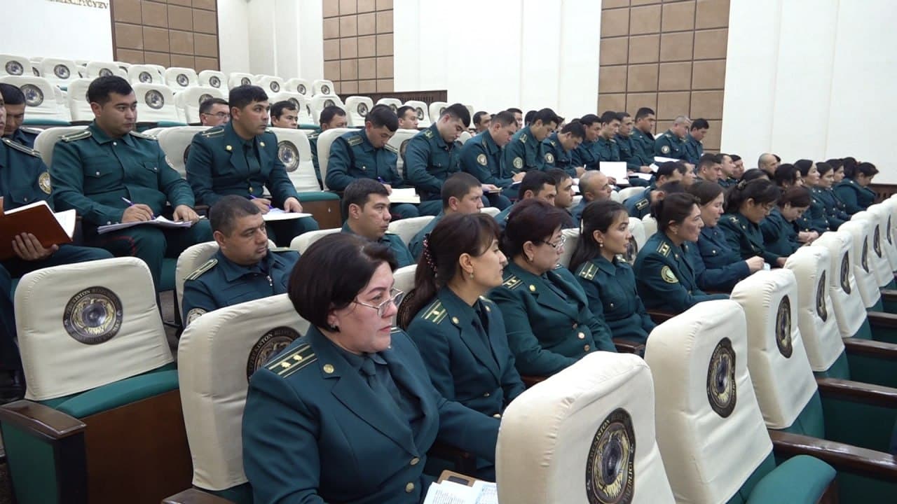 Namangan viloyati IIB JXX HPB xodimlarining 2023-yil 12 oyi davomida amalga oshirgan ishlari sarhisob qilindi