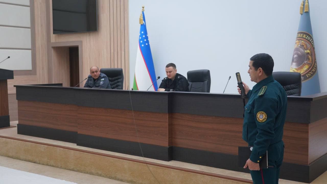 Employees of the Probation Department of the Public Security Service of the DIA of Andijan region and its regional divisions were trained on the use of electroshock devices