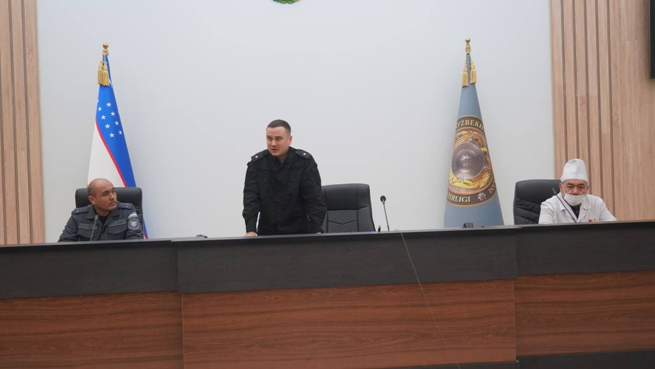Employees of the Probation Department of the Public Security Service of the DIA of Andijan region and its regional divisions were trained on the use of electroshock devices
