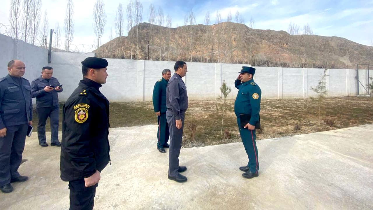 Ichki ishlar vaziri oʻrinbosari general-mayor Bekmurod Abdullayev Fargʻona viloyatidagi oʻrganishlari doirasida Coʻx tumanida boʻldi