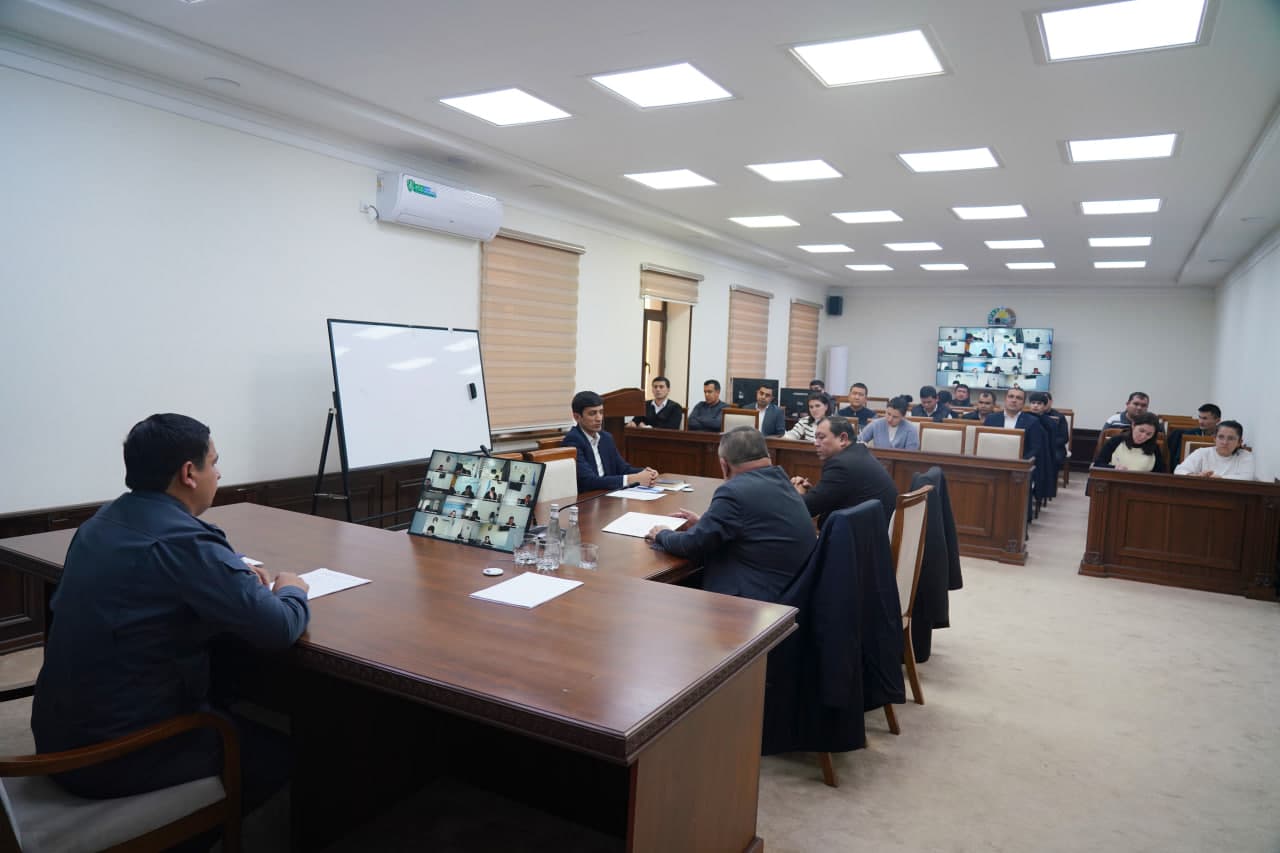 Qashqadaryo viloyati IIBda “Jinoyat protsessida oʻz manfaatlarini himoya qiladigan shaxslar, himoyachilar va vakillar vakolatlari” mavzusida oʻquv mashgʻuloti boʻlib oʻtdi