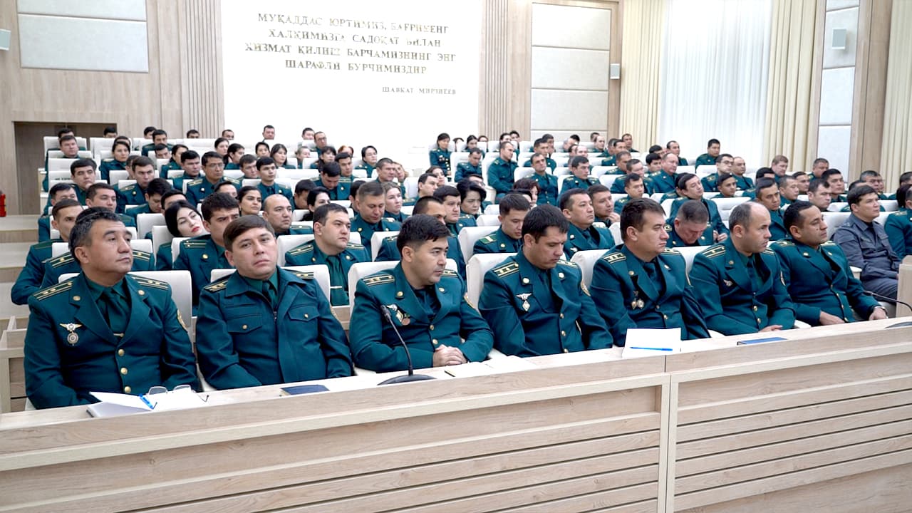 Ichki ishlar vazirligida “Oʻzbek tilining davlat tili sifatidagi nufuzini oshirish – muhim vazifa” mavzusida navbatdagi maʼnaviyat va maʼrifat darsi boʻlib oʻtdi