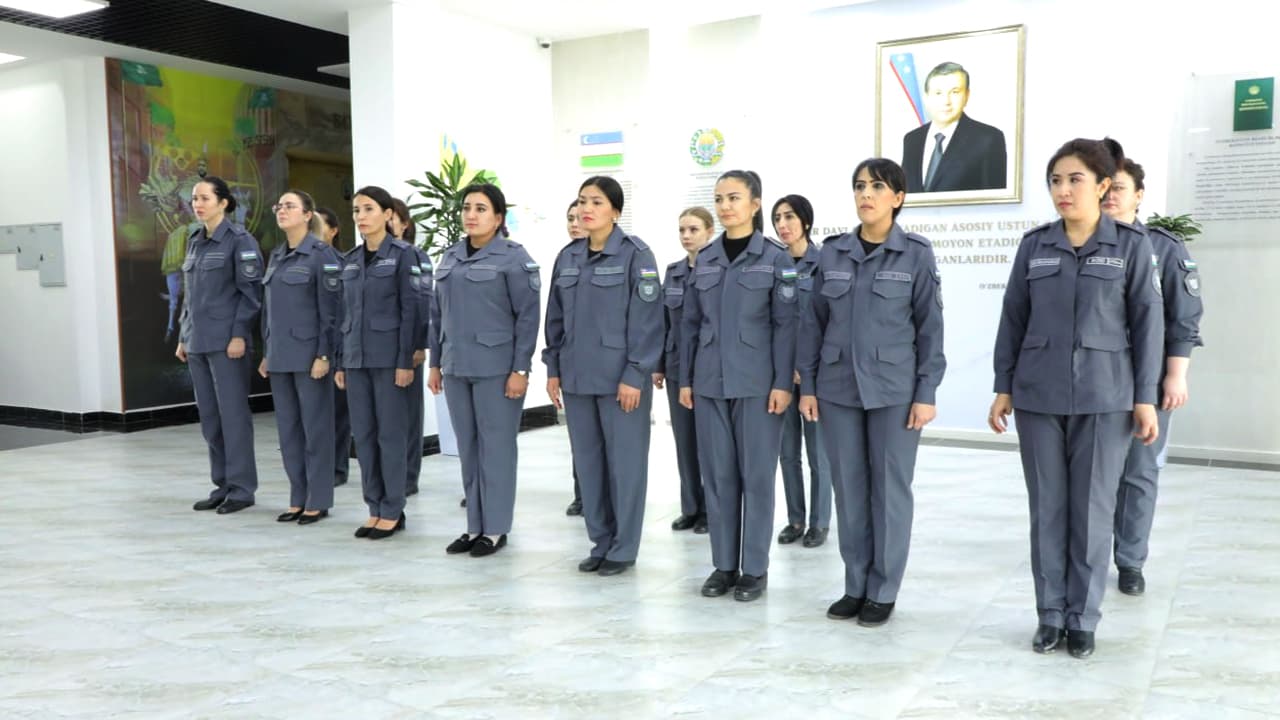 Жазони ижро этиш департаменти аёл ходималари ўртасида “Фидойи аёл ходима” кўрик-танловнинг саралаш босқичи ўтказилмоқда