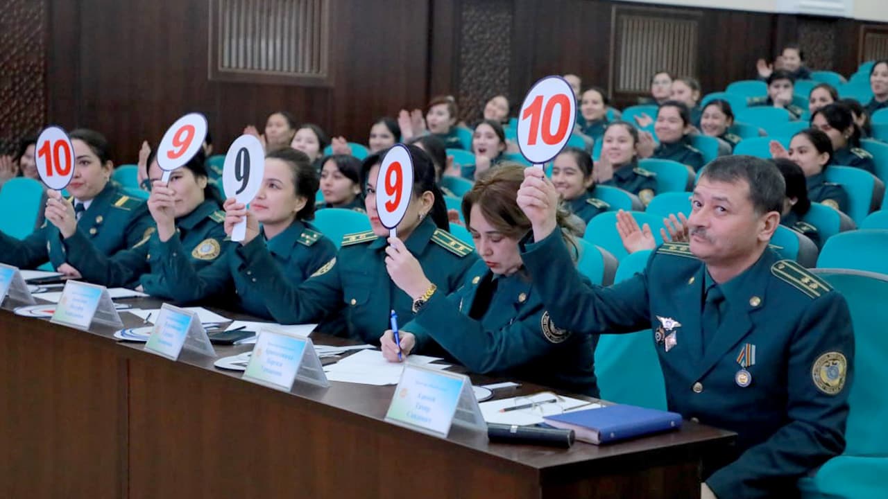 В Академии МВД прошел фестиваль «Матонатли кизлар»