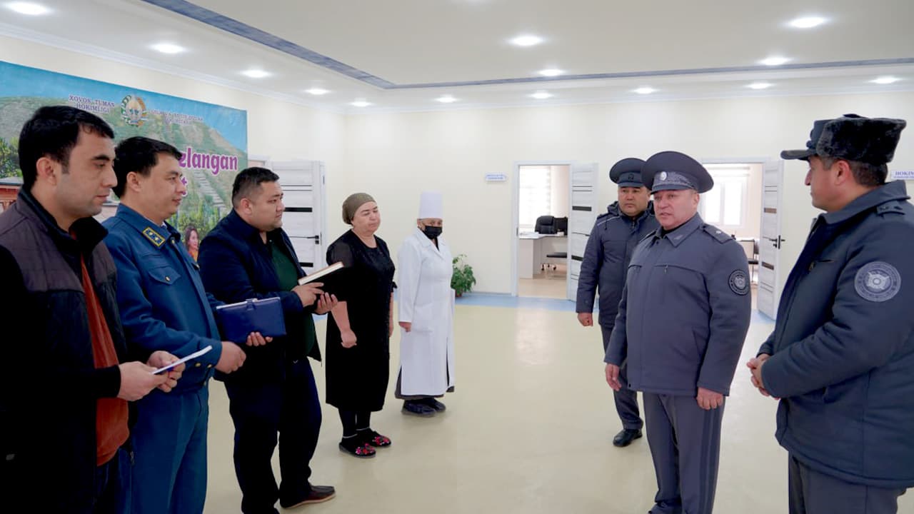 The Minister of Internal Affairs, Lieutenant-General Pulat Bobojonov, headed the republican working group to conduct inspections in all cities and districts of Sirdarya region