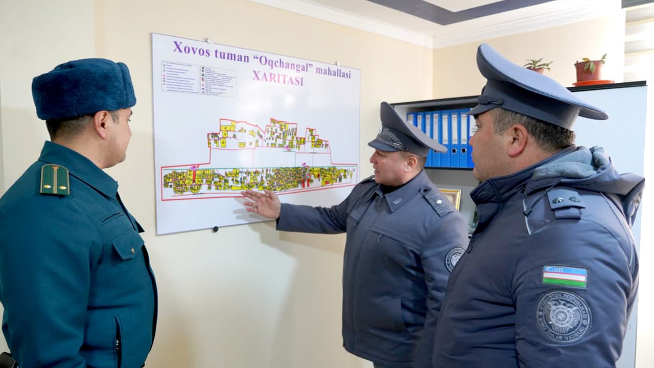The Minister of Internal Affairs, Lieutenant-General Pulat Bobojonov, headed the republican working group to conduct inspections in all cities and districts of Sirdarya region