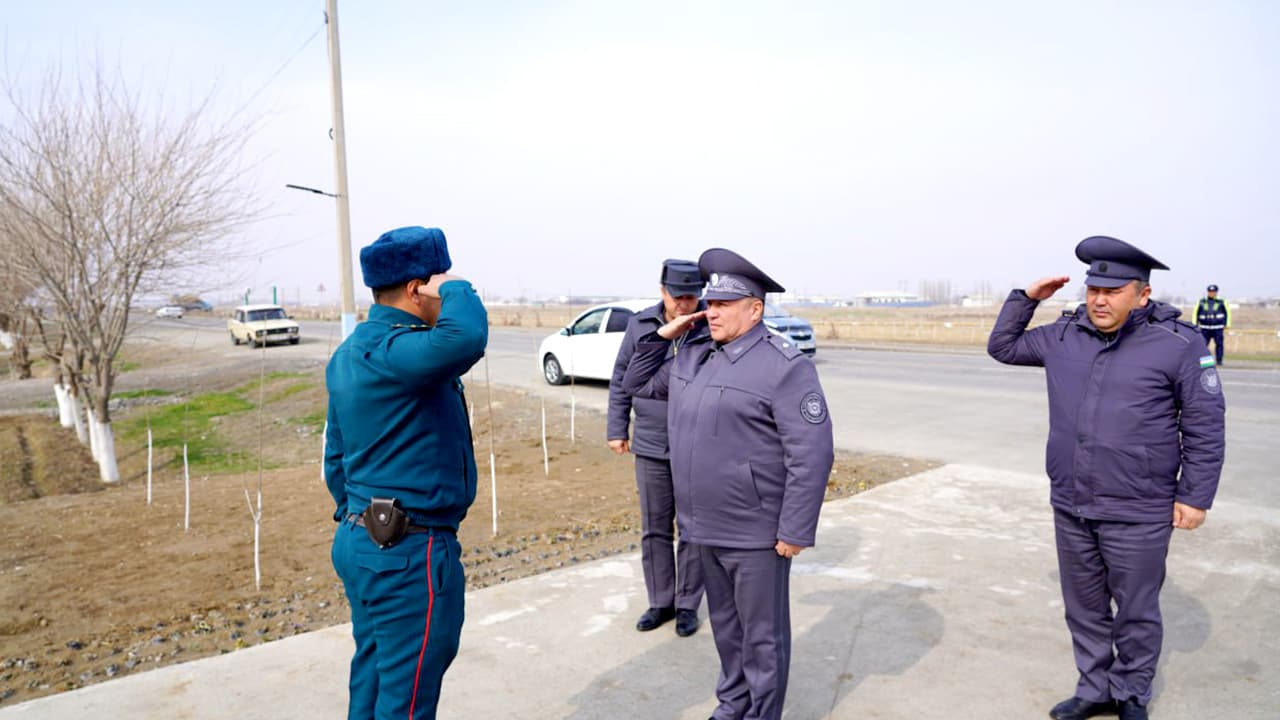 The Minister of Internal Affairs, Lieutenant-General Pulat Bobojonov, headed the republican working group to conduct inspections in all cities and districts of Sirdarya region