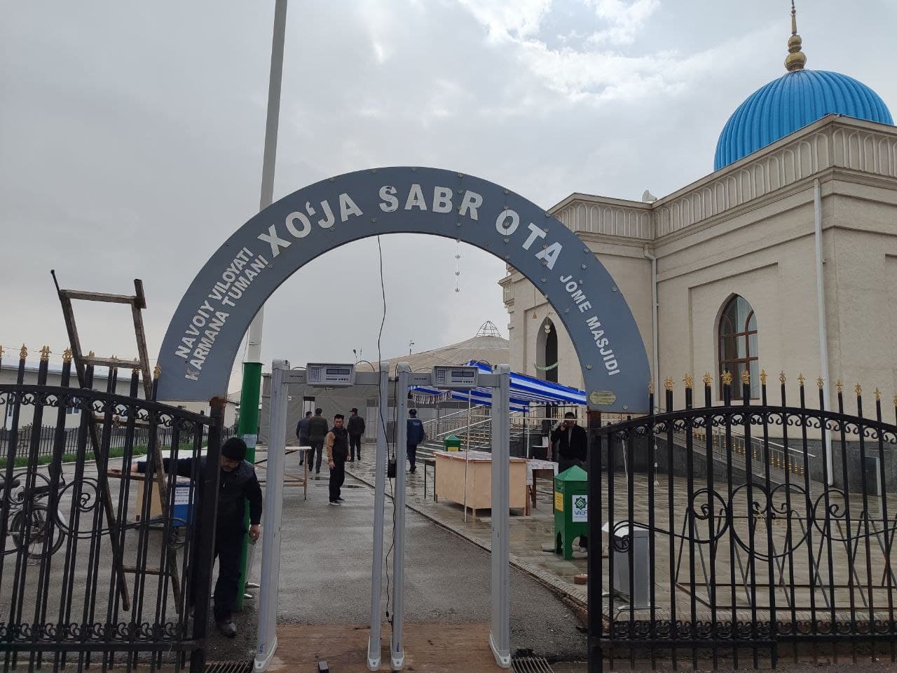 Ramadan preparations are underway in Navoi for citizens visiting mosques in safety
