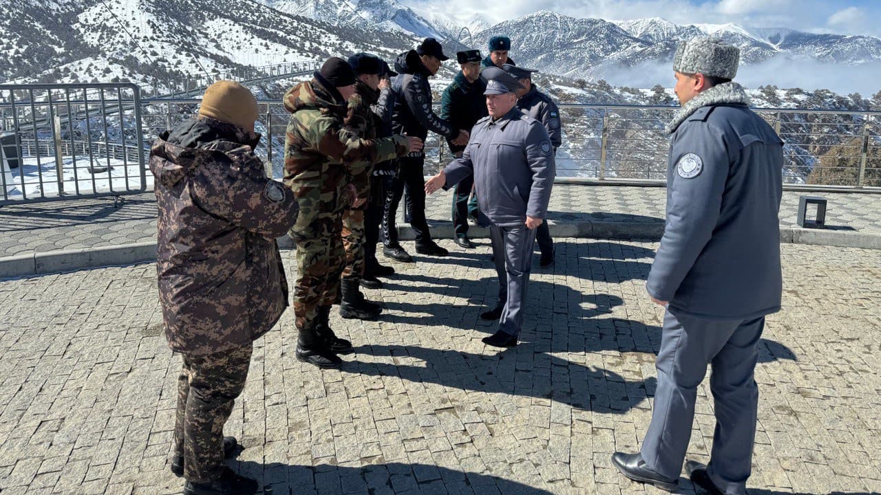 Ички ишлар вазирининг ишчи гуруҳ таркибида бўлган вазир ўринбосари генерал-майор Баходир Мирзарахимов томонидан Жиззах вилоятидаги ўрганишлари давом этмоқда