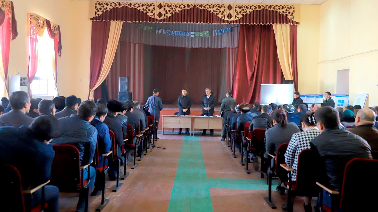 Namangan viloyati Kosonsoy tumanining "Namuna" mahallasida "Sayxunobod tajribasi"ni ommalashtirish yuzasidan oʻquv-seminar tashkil etildi