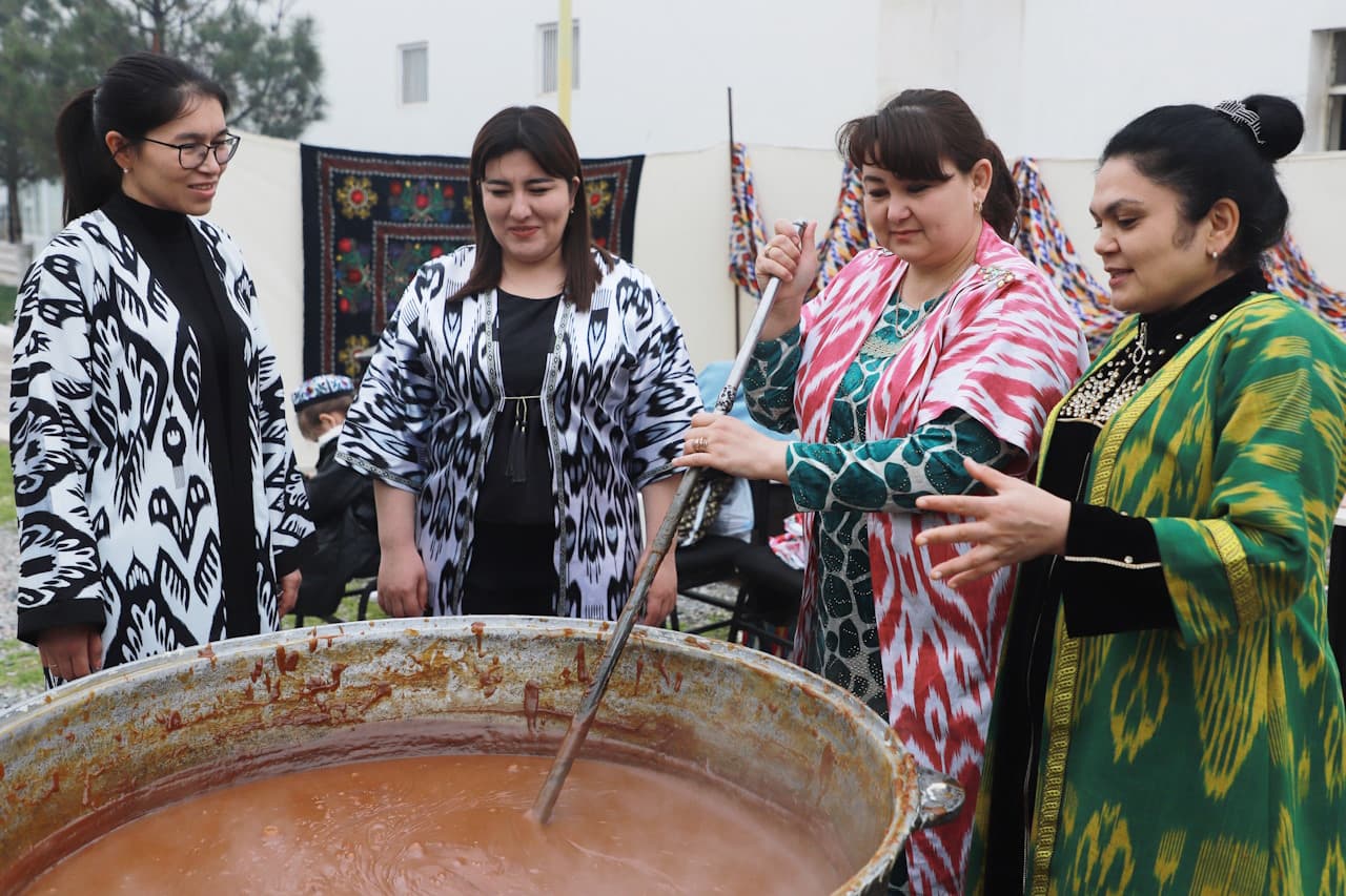 В УВД Кашкадарьинской области широко отметили весенний праздник Навруз