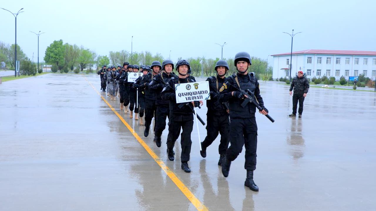 Стартовали традиционные соревнования по многоборью между сборными командами мобильных батальонов и отрядов особого назначения МВД