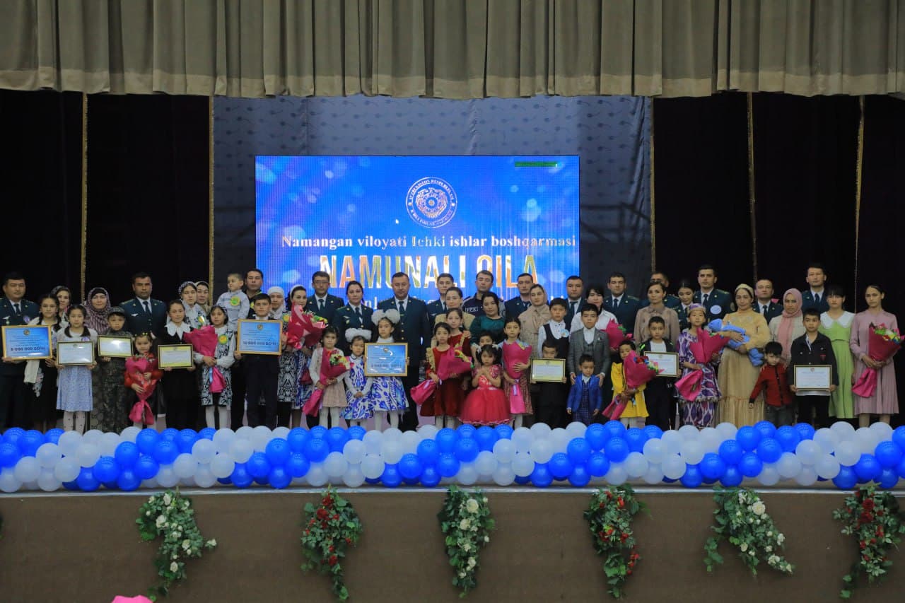 “Namunali oila” koʻrik-tanlovining Namangan viloyat bosqichi oʻtkazildi