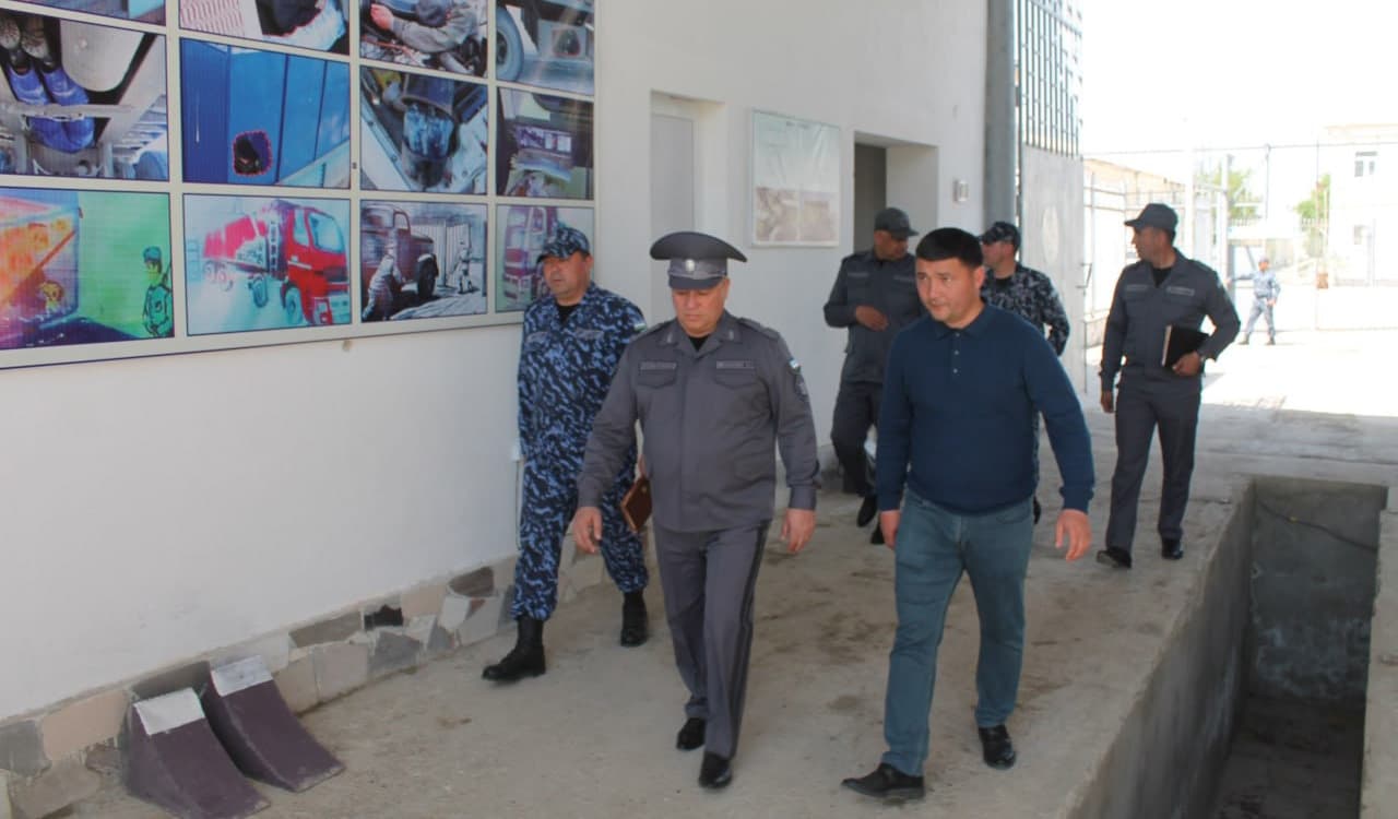 Ichki ishlar vaziri oʻrinbosari general-mayor Boxodir Mirzaraximov 7536-sonli harbiy qism hamda IIV JIED oltinchi mintaqaviy hudud 17-son JIEKga tashrif buyurdi