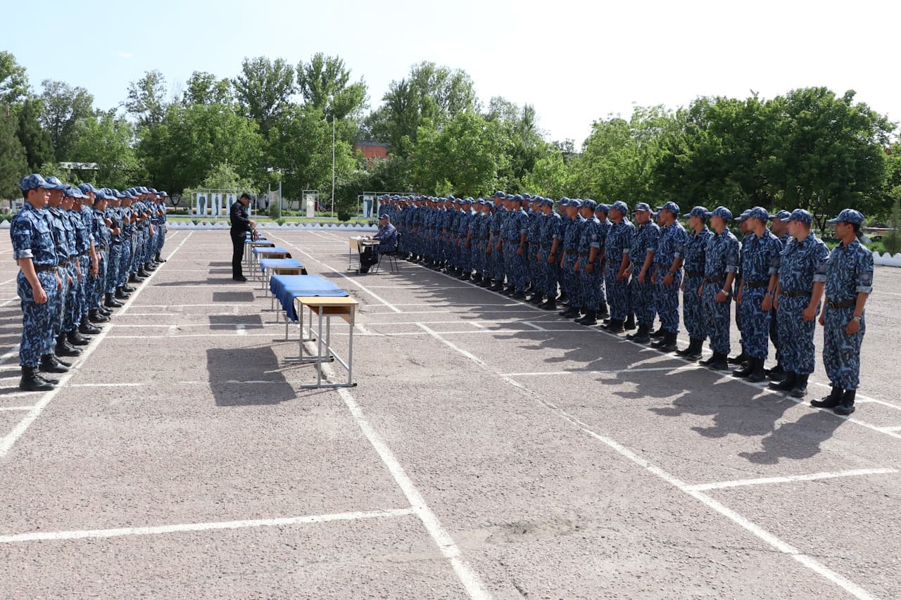 ИИВ Малака ошириш институтининг Олмалиқ шаҳридаги ўқув базасида Касбий тайёргарлик факультети тингловчиларининг навбатдаги ўқув курслари бўлиб ўтмоқда