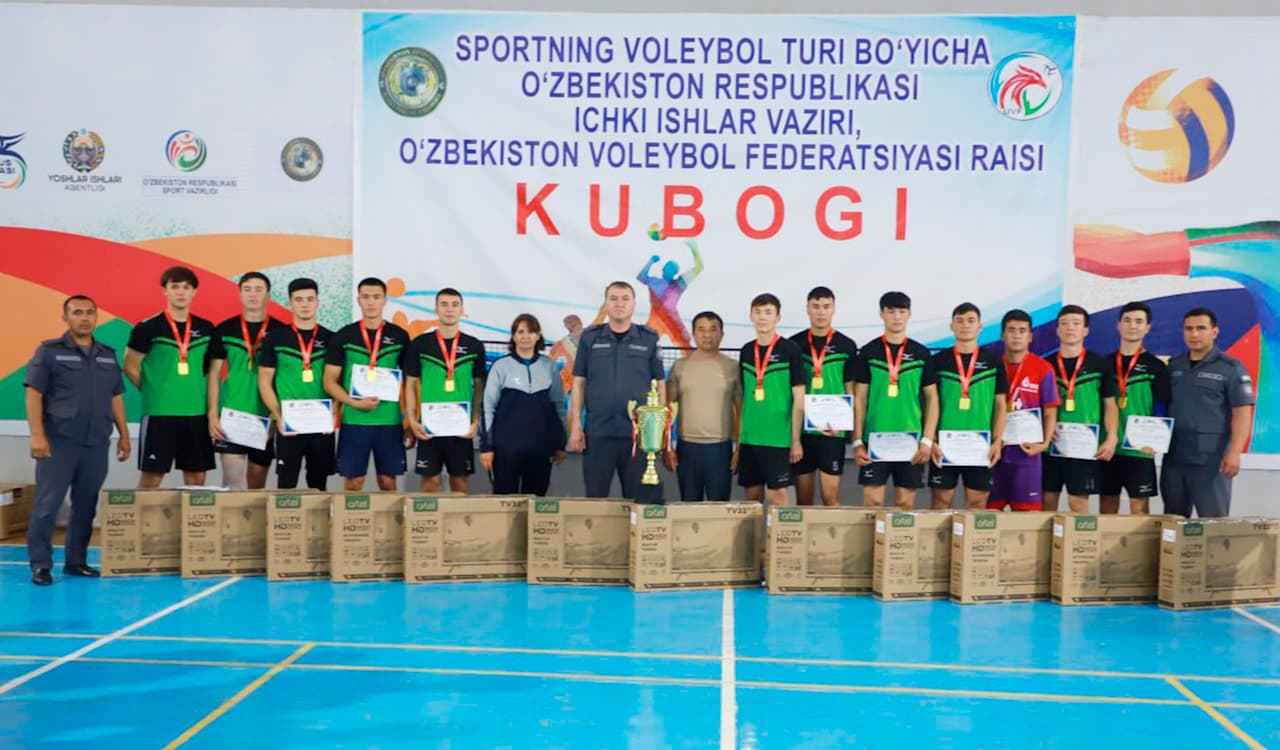 Қашқадарё вилоятида спортнинг волейбол тури бўйича «Ички ишлар вазири кубоги»нинг вилоят минтақа босқичи бўлиб ўтди