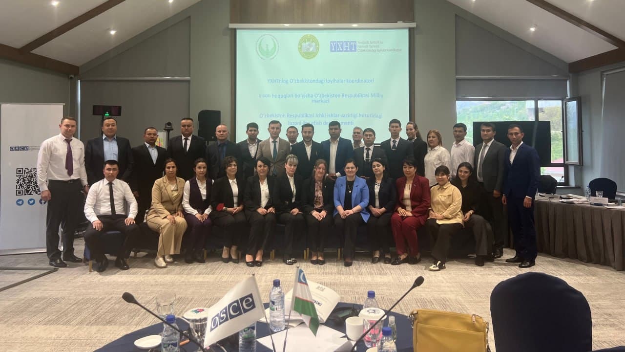 «Нелсон Мандела қоидалари» халқаро ўқув дастури асосида ўқув курси ташкил этилди