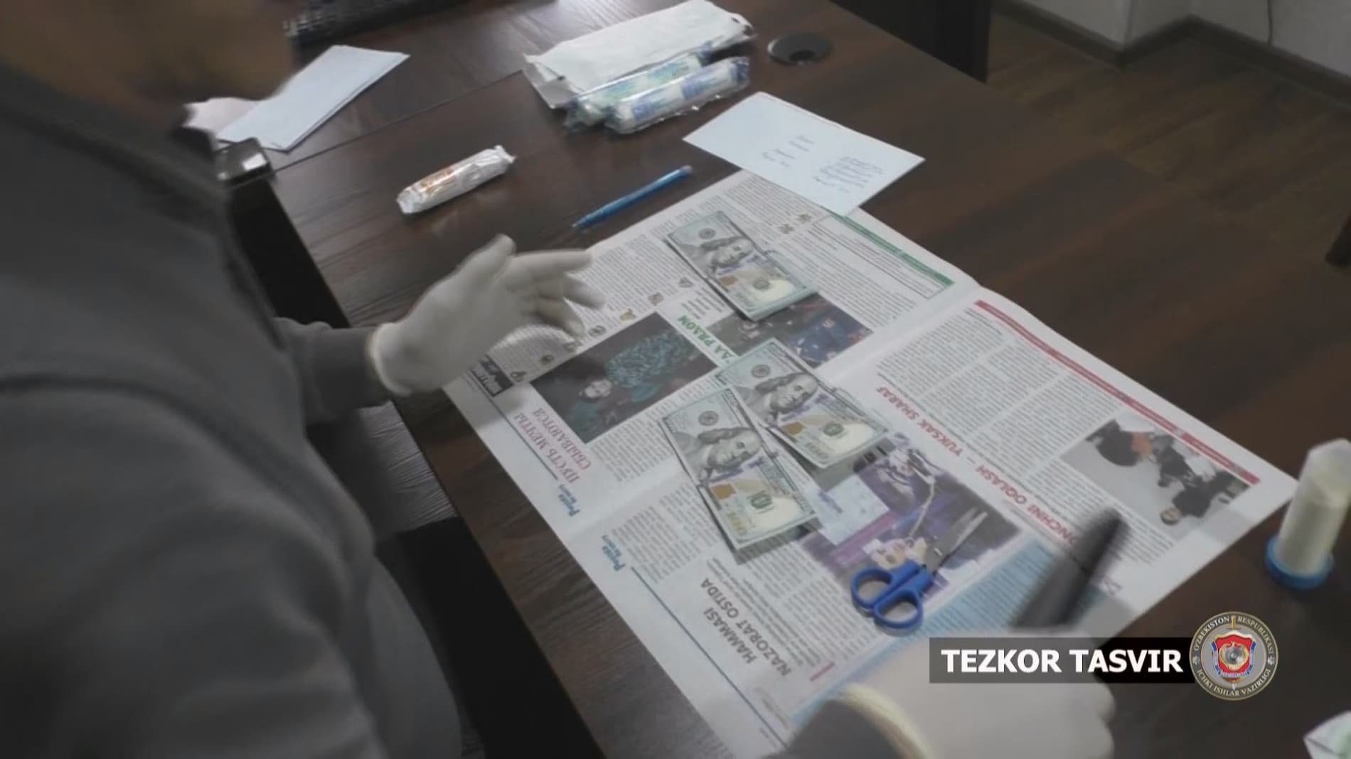 ИИВ ходимлари томонидан ўтказилган тезкор тадбирда жазо муддатини ўташ жойини пул эвазига ўзгартириб беришни ваъда қилган шахслар қўлга олинди