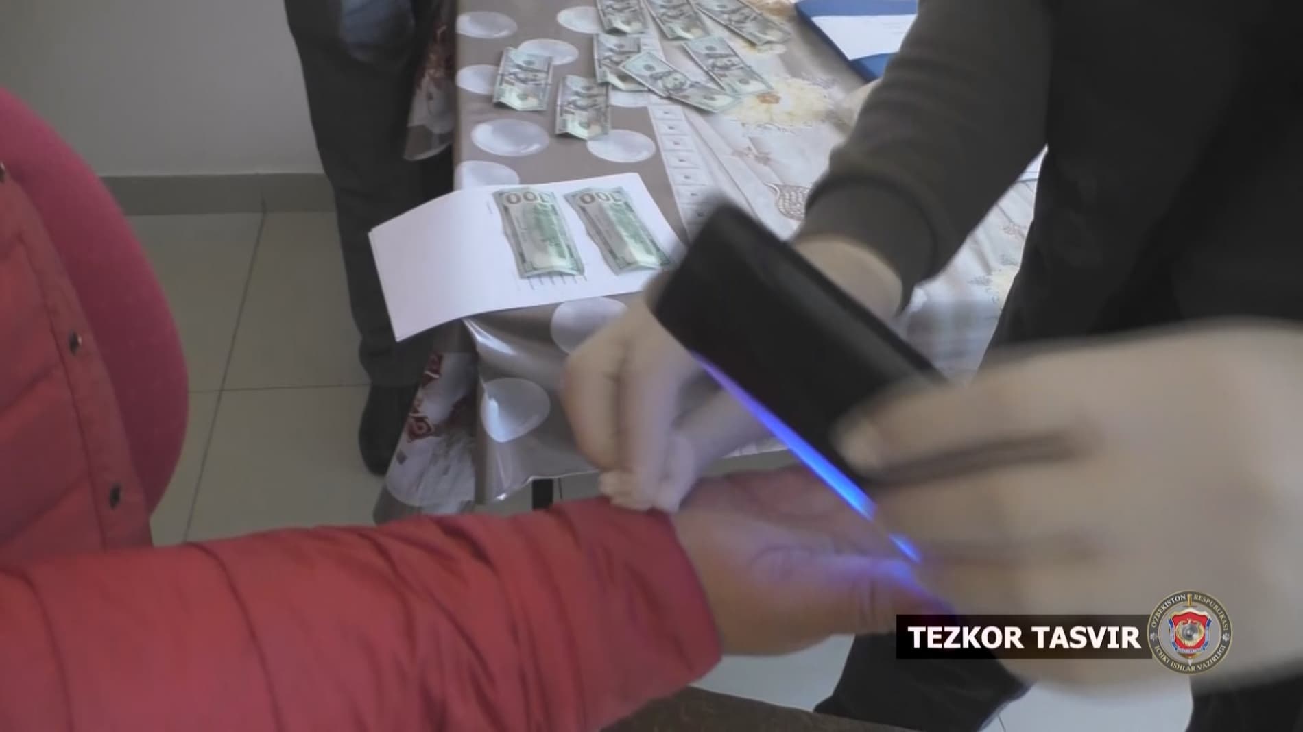 ИИВ ходимлари томонидан ўтказилган тезкор тадбирда жазо муддатини ўташ жойини пул эвазига ўзгартириб беришни ваъда қилган шахслар қўлга олинди